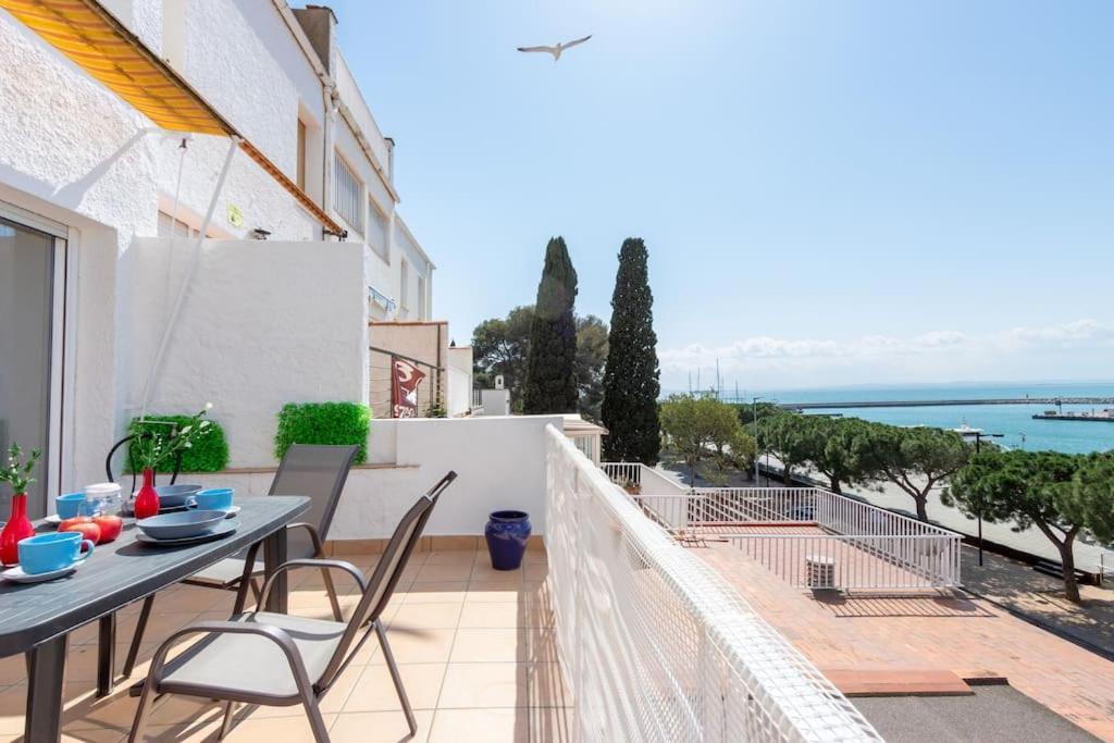Merce 30-Amplia Casa De Vacaciones Con Vistas Al Mar Rosas Exterior foto
