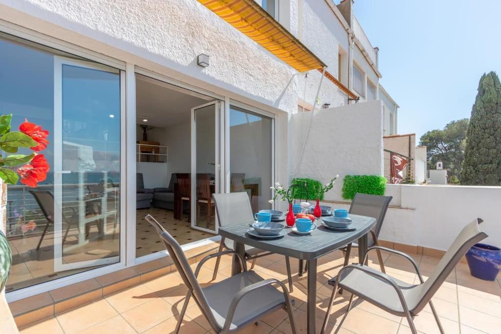 Merce 30-Amplia Casa De Vacaciones Con Vistas Al Mar Rosas Exterior foto